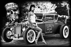 19282 Hot Rod Vintage Cars Decor Wall Print Poster