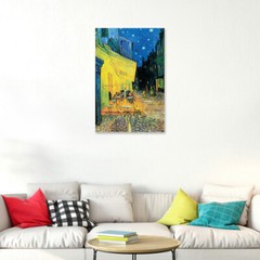 Vincent Van Gogh – Art Poster (Cafe Terrace) (Size: 24″ x 36″)