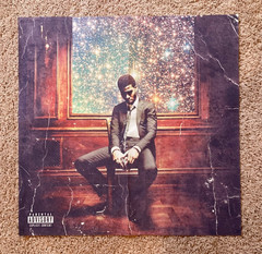 KID CUDI Man On The Moon II POSTER PRINT BANNER FLAG 24 x 24
