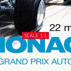 Monaco Vintage F1 Grand Prix, 1966 poster — Vintage Formula 1 poster, travel art