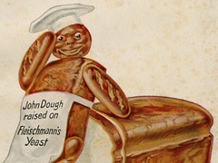 Vintage Kitchen Decor Poster (up to 24″ x 36″) – Art – Bread – Baking – Cooking
