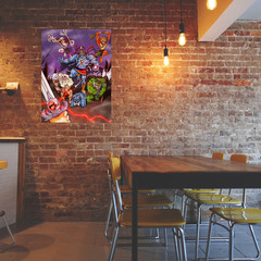 «Thundercats Vintage 80s Poster 18×24 – Classic Retro Cartoon Wall Art Print 01