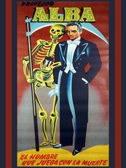 Wall Decor Poster.Home interior.Room design.Alba Master magician.Spanish.11643