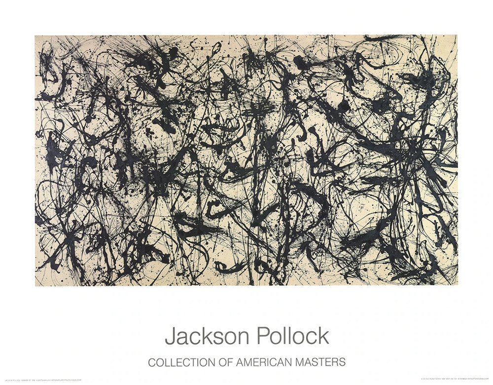 JACKSON POLLOCK Number 32 (1950), 2004