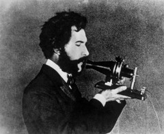 ALEXANDER GRAHAM BELL GLOSSY POSTER PICTURE PHOTO telephone inventor speech 199
