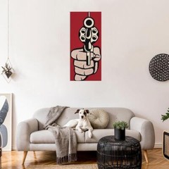 63565 Roy Lichtenstein Pistol Giclee Wall Decor Print Poster
