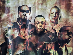 Canvas POSTER Rap Legends Snoop Dog Eminem
