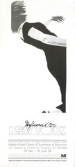 ROBERT LONGO Influenced by New York 27.5″ x 12.25″ Poster 1986 Pop,