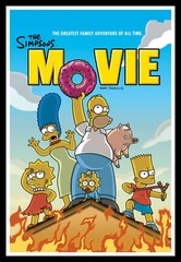 The Simpsons Movie Poster Print & Unframed Canvas Prints
