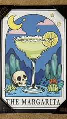 SAPNA SHAH THE MARGARITA WALL ART 12″x18″ LOTERIA LOTTERY PRINT BAR DECOR