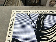 ROY LICHTENSTEIN Brushstrokes at Pasadena Art Museum, 1967