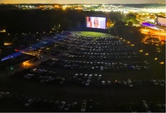 Bengies Drive-In Theatre Middle River, Maryland 13 X 19 INCH POSTER