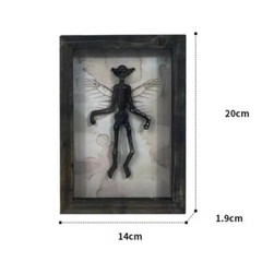 Gothic Home Decor Mummified Fairy Skeleton Witchy Poster Statue Paintin