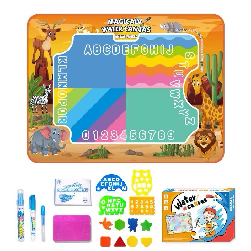 Animal World Magical Water Canvas #861A (31.5” X 23.6”). Ages 3+.