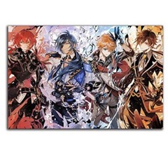 19.5×27 Genshin Impact Canvas Poster