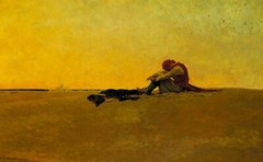 Marooned Pirate : Howard Pyle : Archival Quality Art Print : 1910