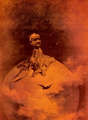 Lyndon Johnson – LBJ – Grim Reaper – 1968 – Political POP Art Poster