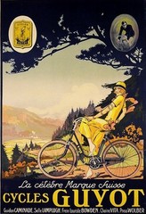 13123.Wall Decor Poster.Interior.Vintage Cycles Guyot Swiss Sports French Ad