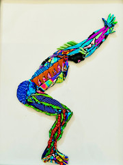 Wall Art yoga Pose