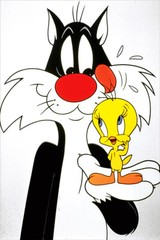 Lonney Tunes Characters Cast Tweety Silvester Wall Art Home Decor – POSTER 20×30