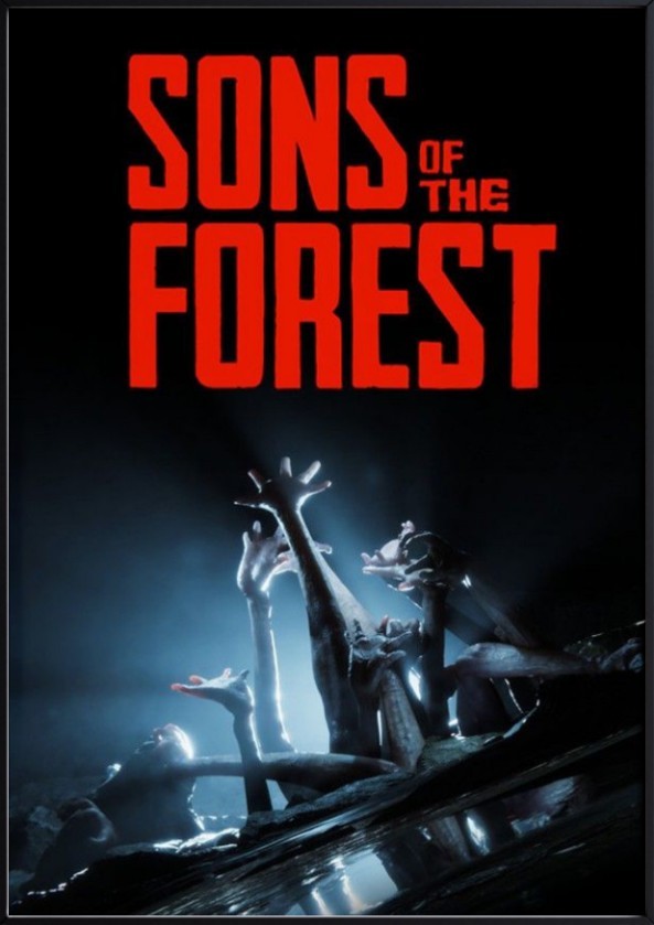 Sons Of The Forest Gaming Cover Poster | Premium Matte Canvas Print