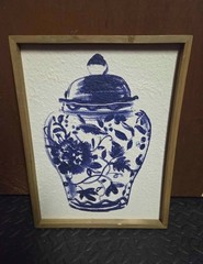 Blue and White Urn Picture
