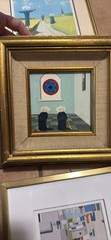 Set of 10 Framed Matted Art Prints, Multicolor Paper Wall Art, Humor Theme