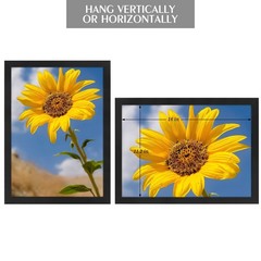 Golden State Art, A3 Frame with Plexiglass, Engineered Wood 11.7×16.5, Black