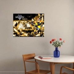 286646 Kingdom Hearts 2 Boy Game PRINT POSTER