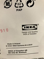 IKEA Bild 36” or Split! Poster Cross Section Color Pencil Neil Overy Photo Print