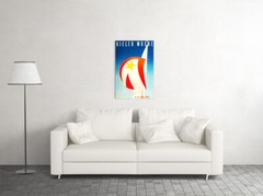Sailing Week Kiel Germany 1959 Vintage Wall Art Home Decor – POSTER 20×30