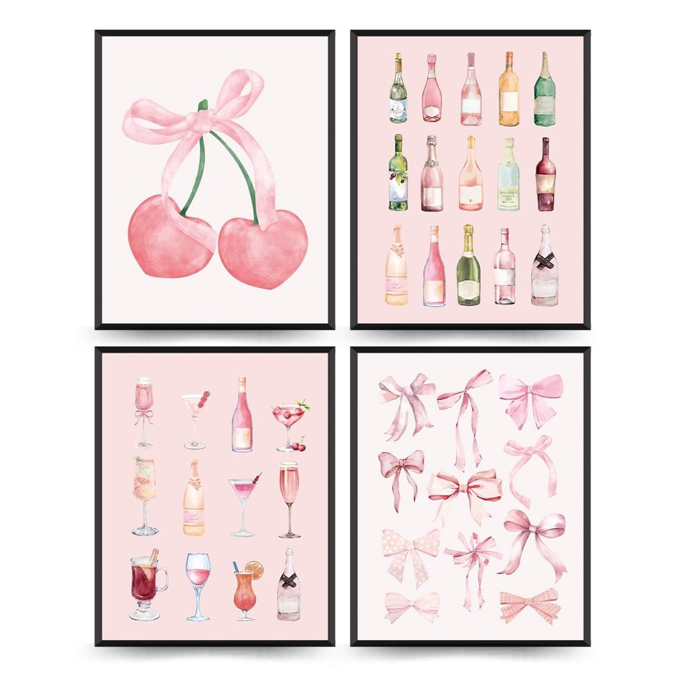 Dorm Decor, Dorm Room Essentials for Girls, Coquette Room Wall Artr for Girls…