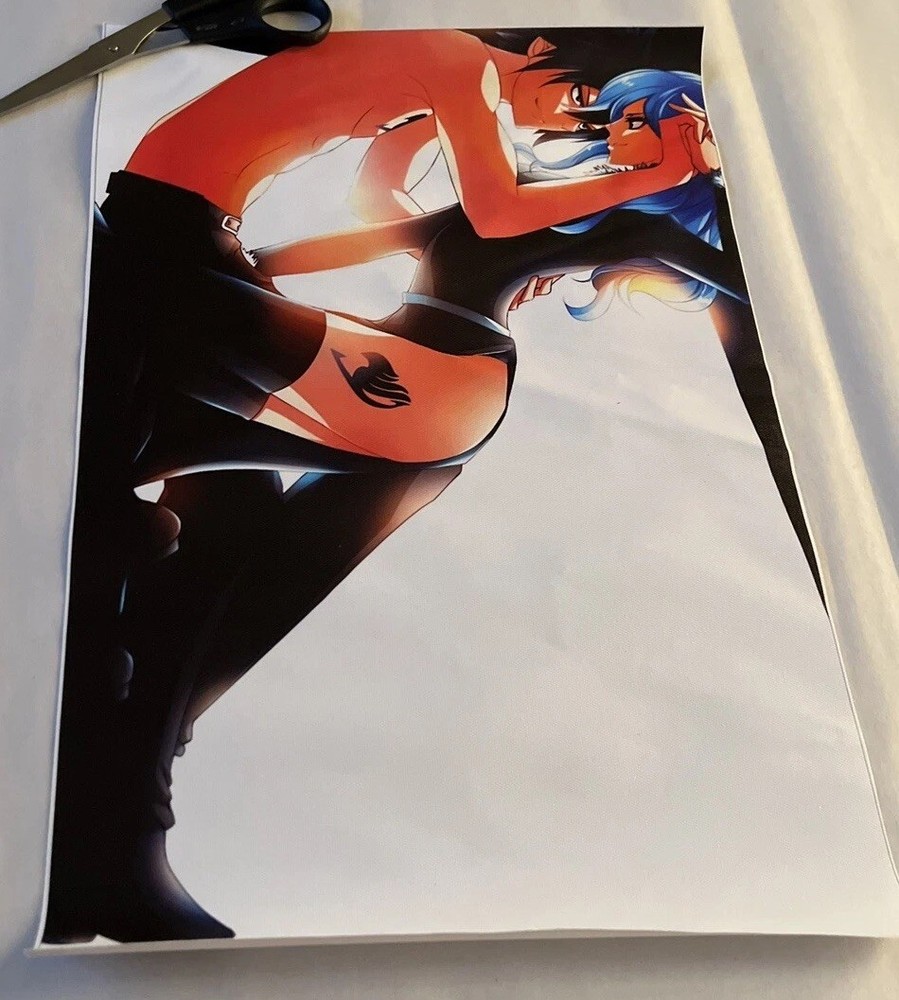 Seductive Fairy Tale Anime Wall Canvas Print 12’’ X 18’’