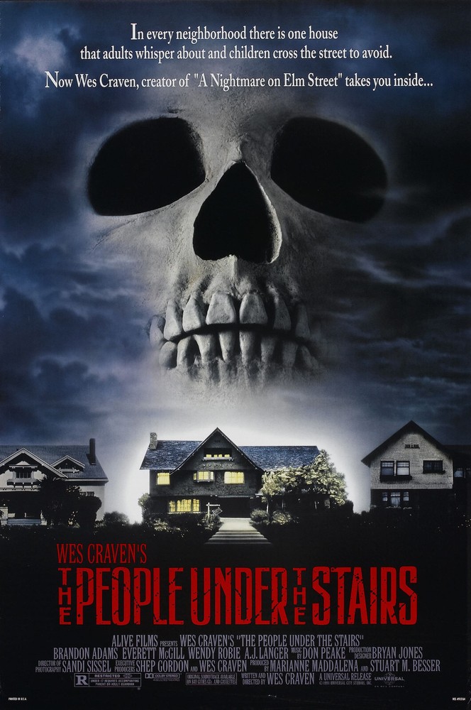 The People Under The Stairs 11 x 17 Horror Reproduction Poster Gore Retro Craven