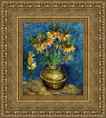 Imperial Fritillaries in a Copper Vase – Vincent van Gogh | Giclee Canvas | Canv