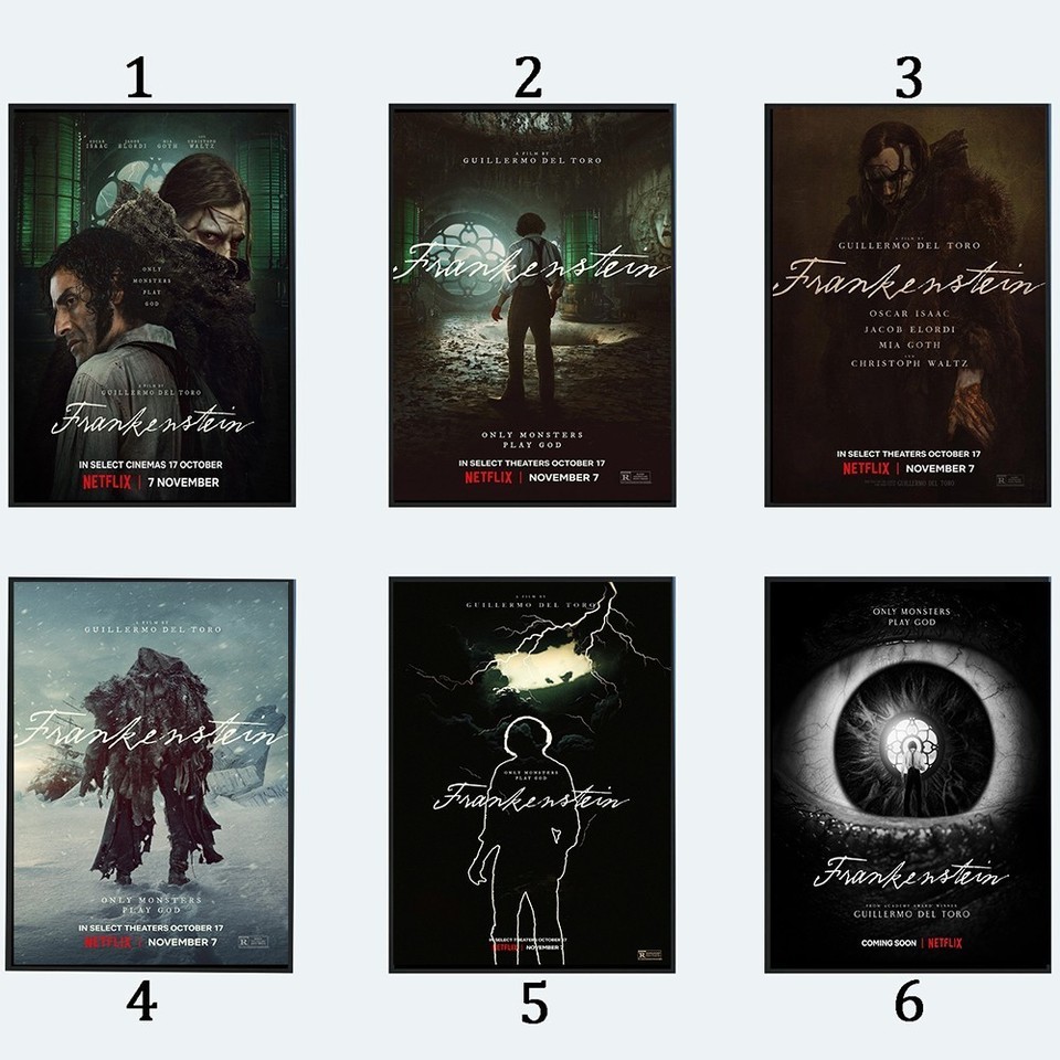 Frankenstein (2025) Poster, Home Decor, Wall Decor