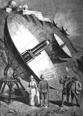Earth Exiles by George Roux – 1889 Art Print – Futuristic, Visionary, Otherworld