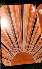 3PC Boho Southwestern Framed Canvas Wall Art 16″ x 24″ (48″ x 24″)