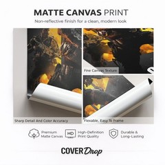 Call Of Duty Black Ops 4 Gaming Cover Poster | Premium Matte Canvas Print