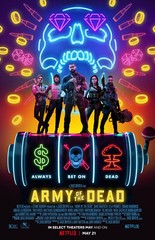BB0368 Army of the Dead Film By Zack Snyder 2021 Full Cast Movie Poster 11×17