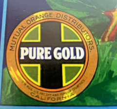 Upland Pride Repro Poster Euclid Ave Orange Association Upland CA USA 11” x 11”