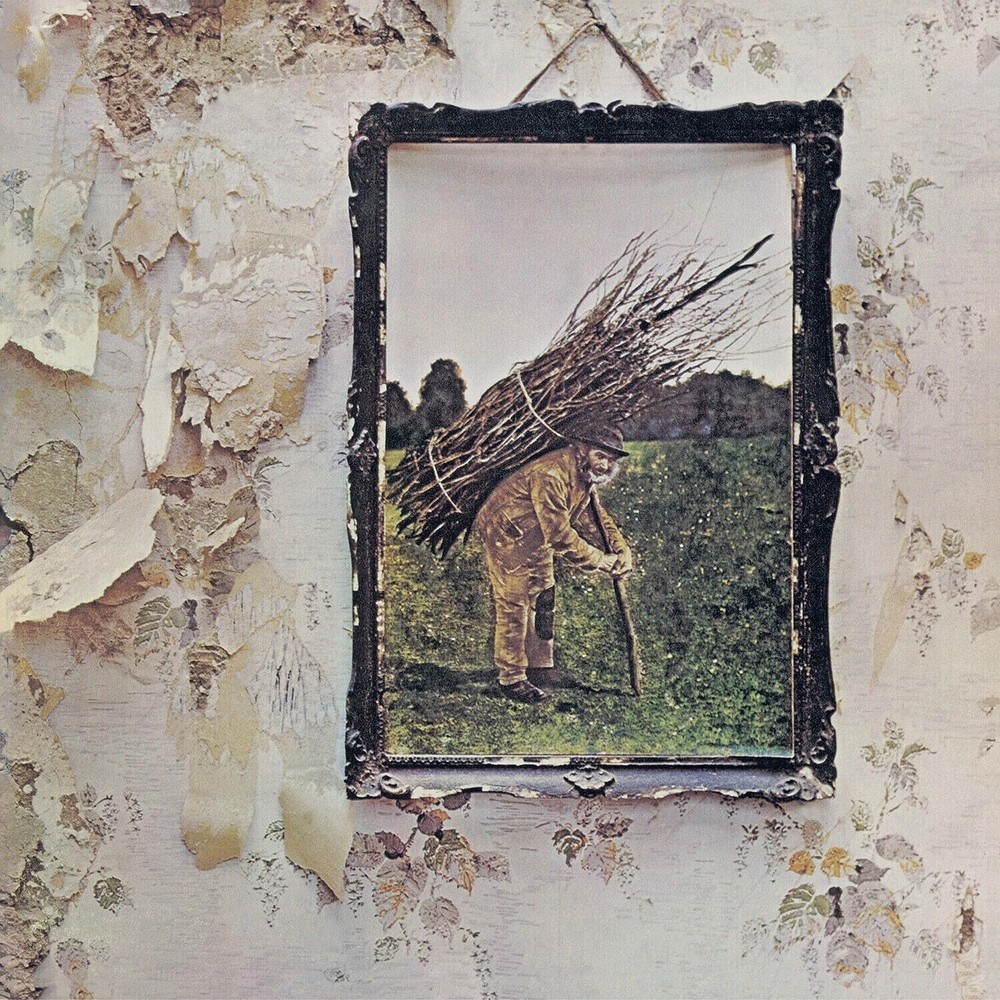 Led Zeppelin IV Led Zeppelin 4 Album Music Album Cover Poster Print 12 x 12
