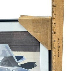 Aviation Wall Art F-22 Raptor Fighter Jet Framed Print Air Force Military