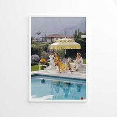 Slim Aarons Nelda And Friends Print Poster, Vintage Print, Photography- Unframed