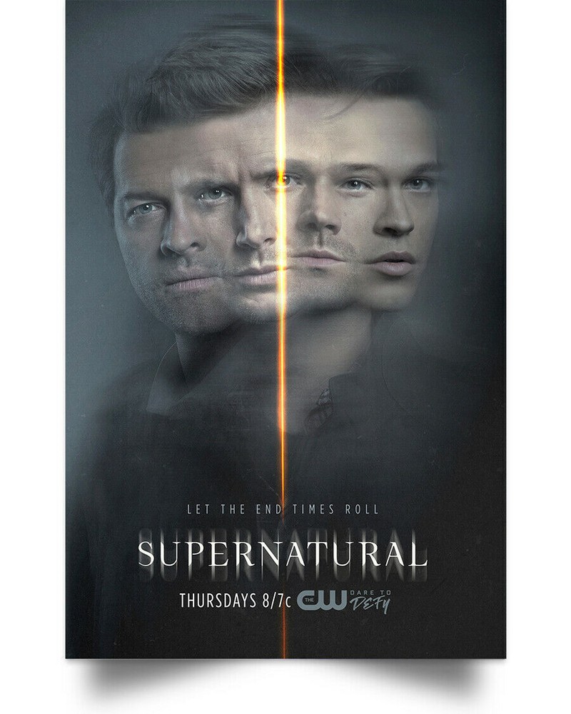 Supernatural Season 14 TV Movies Art Print Decor Home – POSTER 20×30