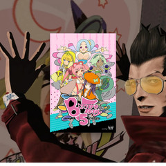 No more Heroes 2 Desperate Struggle Bizarre Jelly Poster