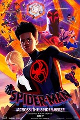 Spider-man Across The Spider-verse Movies Poster Print – No Frame