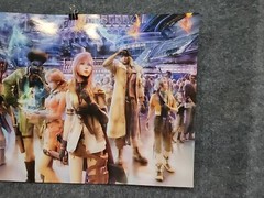 Final Fantasy Lightning Face Girl Video Game Wall Art Home Décor Laminate Poster