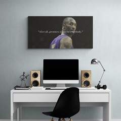 Kobe Bryant Canvas Art – Ready To Hang – Lakers – Sports Art