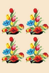 Flower Bouquets Poster Print